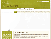 Tablet Screenshot of juliabaumann.de